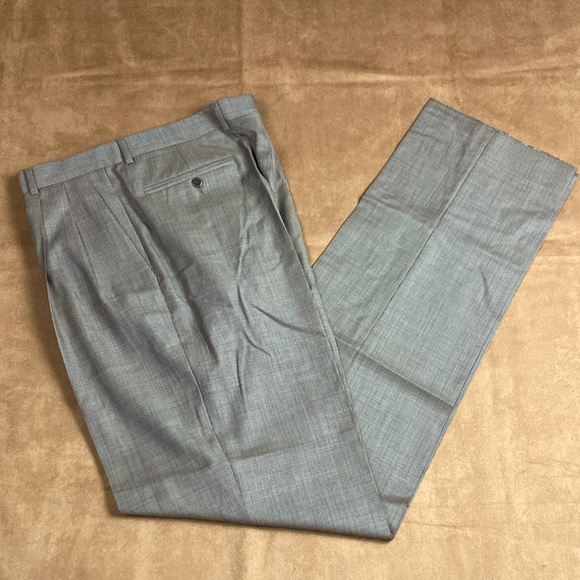 NWOT Zanella Pleated Trousers Slacks Dress Pants W36...